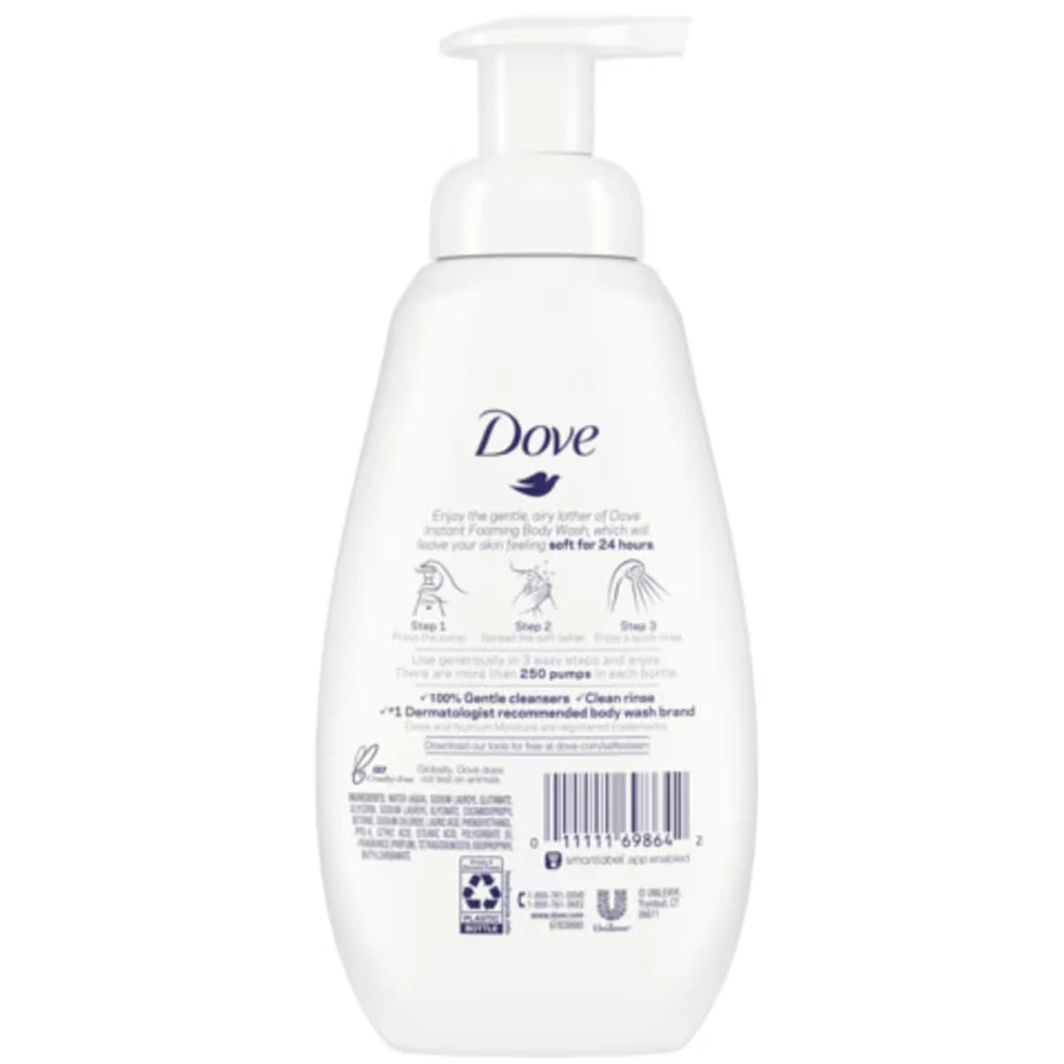 Dove Body Wash Sensitive Shower Foam product detail