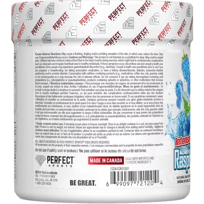 Perfect Sports iPrep Advanced Pre Workout, Blue Raspberry product detail