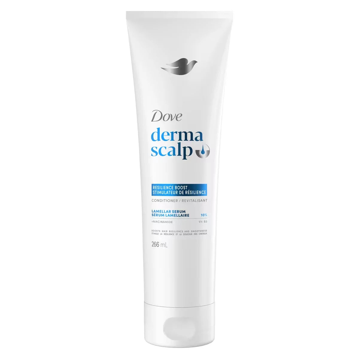 Dove Derma Scalp Conditioner, Resilience Boost, 266 mL front package