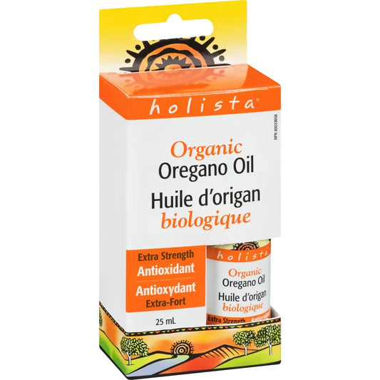 Holista Organic Oregano Oil Extra Strength Antioxidant product detail