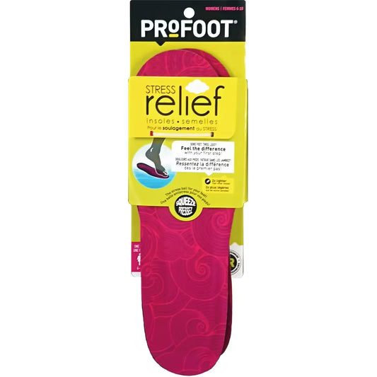 Profoot Stress Relief Insole, Women’s front package