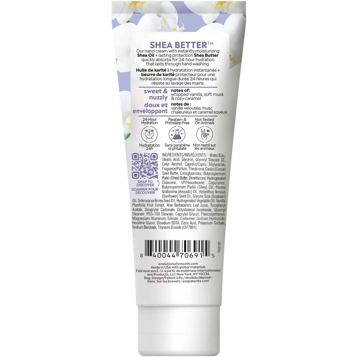 eos Shea BetterTM Hand Cream Vanilla Cashmere product detail