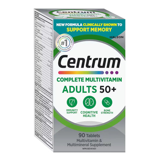 Centrum Adults 50 Plus, 90 Tablets product detail