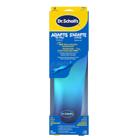 Dr. Scholl's Adapts to You Insoles, with Self-Molding Foam Technology, Men, Size 8-14 alternate view