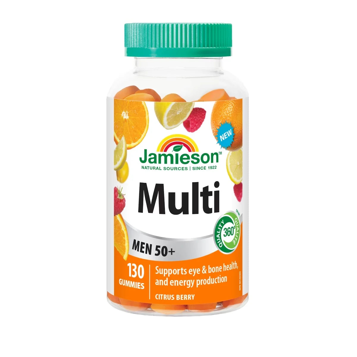 Jamieson Multi Gummies for Men 50+ front package