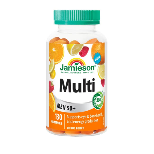 Jamieson Multi Gummies for Men 50+ front package