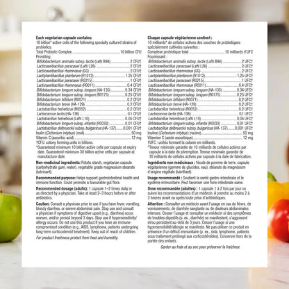 Webber Probiotic 10 Billion + Prebiotic product detail