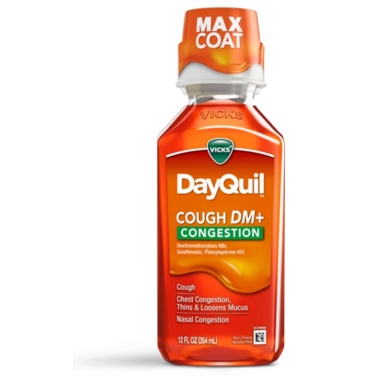 DayQuil Cough + Congestion Syrup 354ml