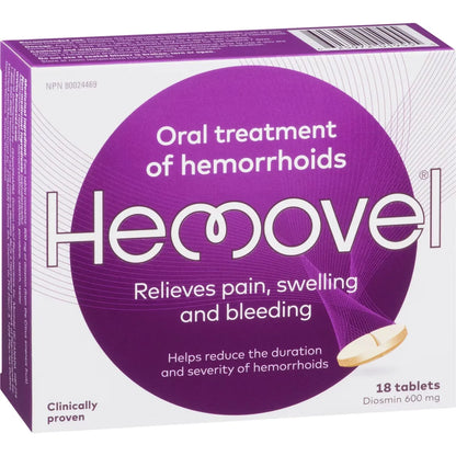 Hemovel Oral Treatment of Hemorrhoids product detail