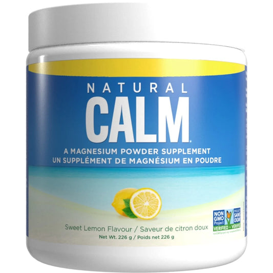 Natural Calm Magnesium Powder front package