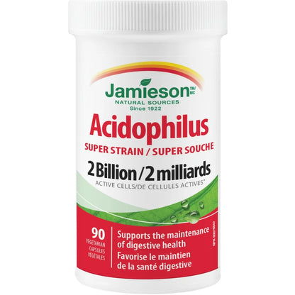 Jamieson Super Strain Acidophilus - 2 Billion Active Cells product detail