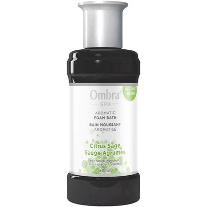 Ombra Aromatic Foam Bath Citrus Sage front package