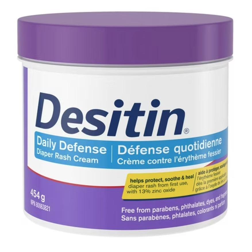 Desitin Daily Defense Crème contre l'érythème fessier 454 g