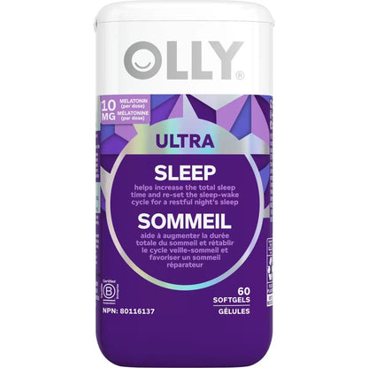 OLLY Soft Gel Sleep 18p front package