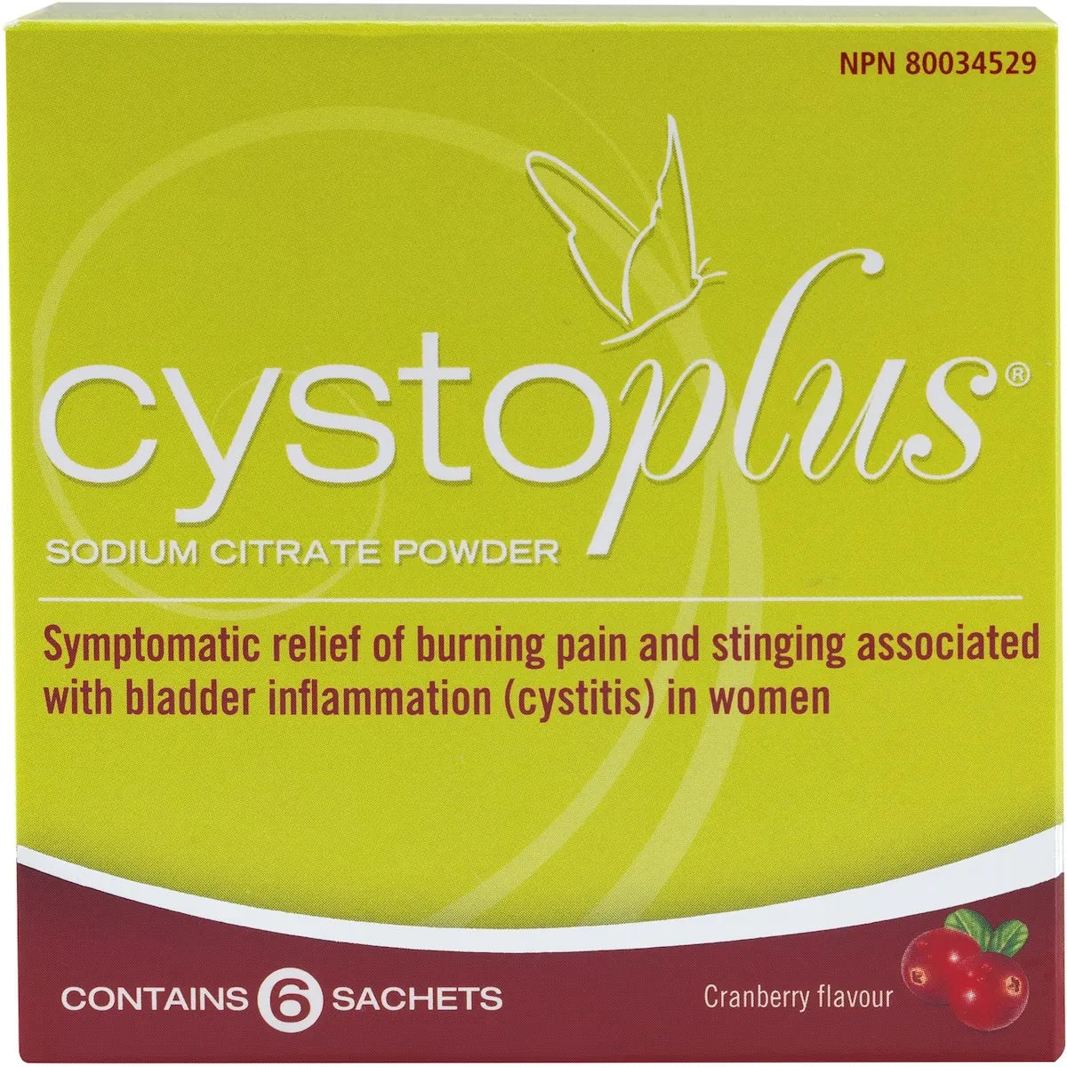 Cystoplus Sodium Citrate Powder front package