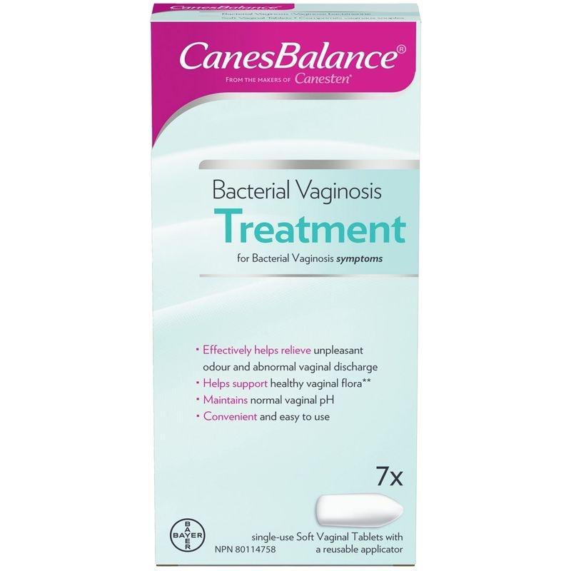 Traitement de la vaginose bactérienne CanesBalance (comprimés vaginaux mous)