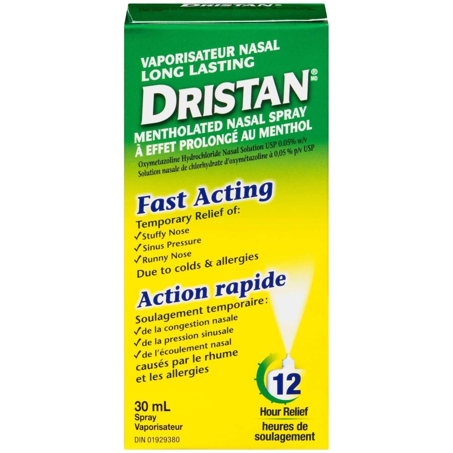 Dristan Brume Nasale Mentholée 30 ml