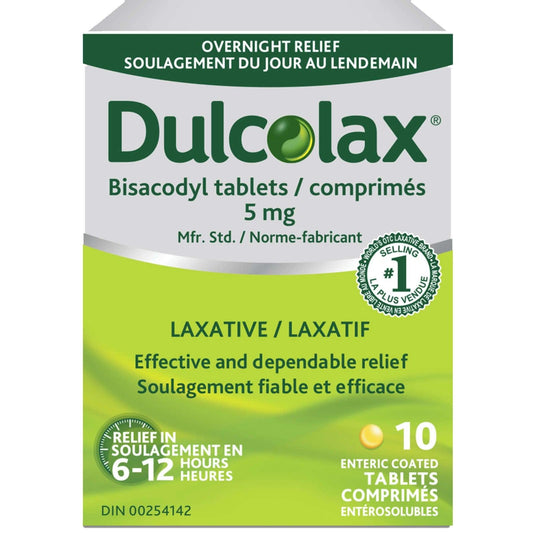 Dulcolax 5mg 10 comprimés