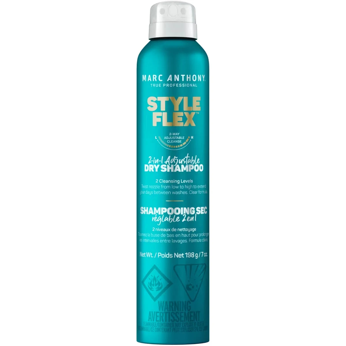 Marc Anthony Style FlexTM 2-IN-1 Adjustable Dry Shampoo front package