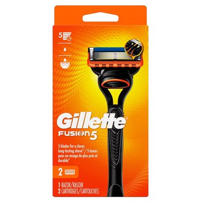Gillette Fusion5 Men’s Razor Handle + 2 Blade Refills product detail