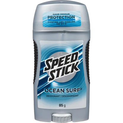 Speed Stick Men's Deodorant Stick, Ocean Surf front package