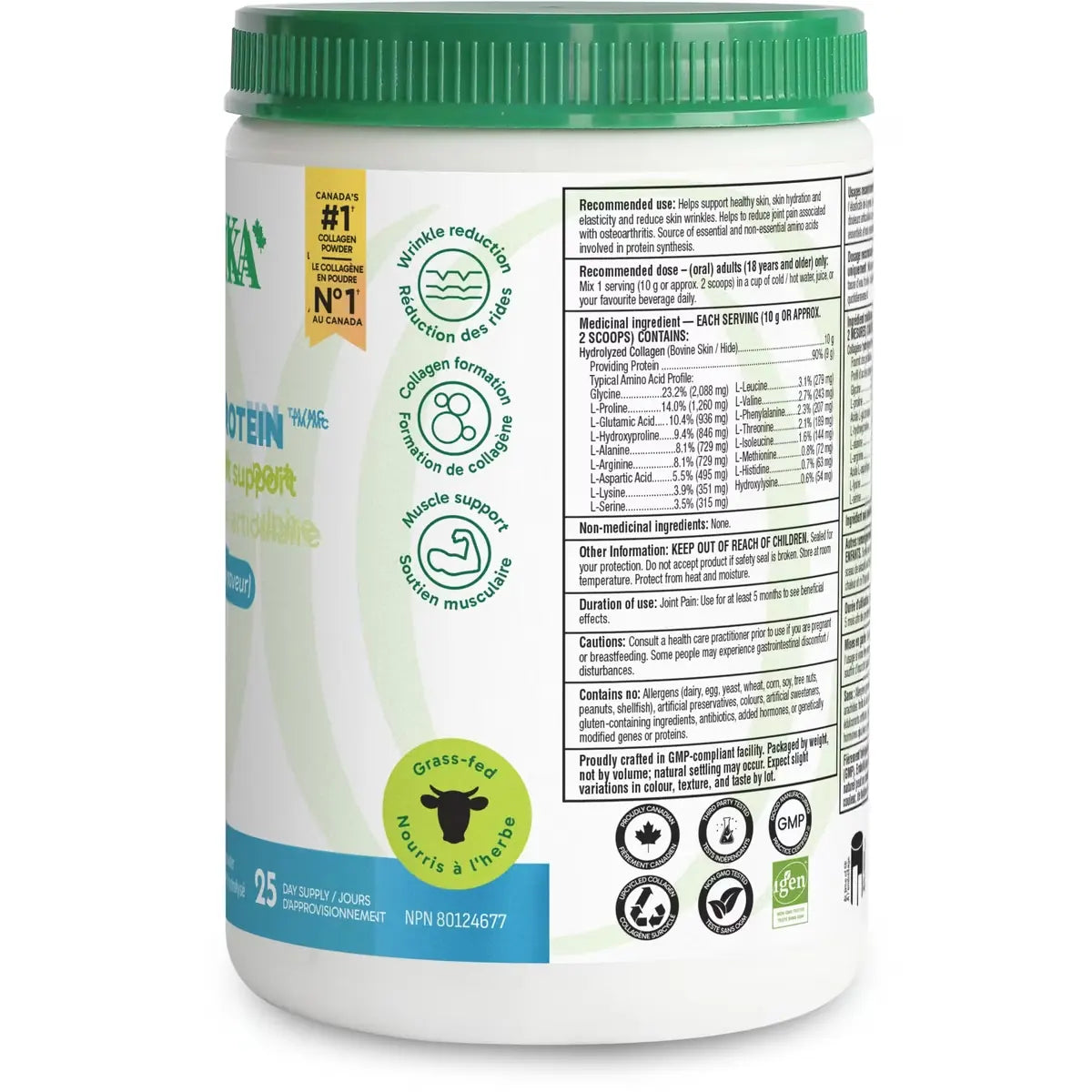 Organika Enhanced Collagen Powder product detail