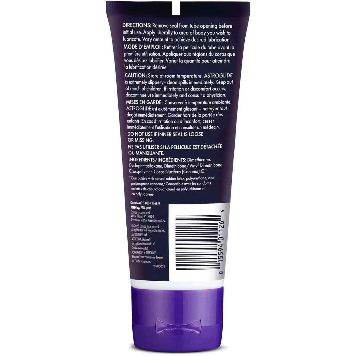 Astroglide Diamond Silicone Gel Personal Lubricant product detail