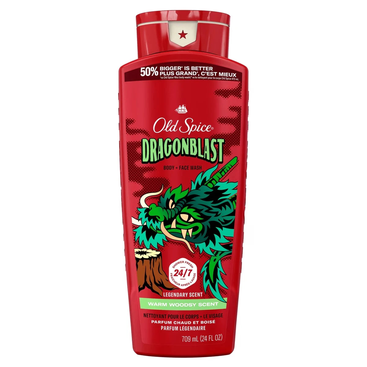 Old Spice Body Wash for Men, Dragonblast, Long Lasting Lather product detail