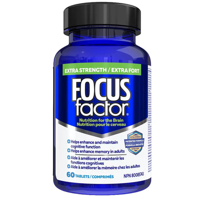 Focus Factor Extra Strength front package