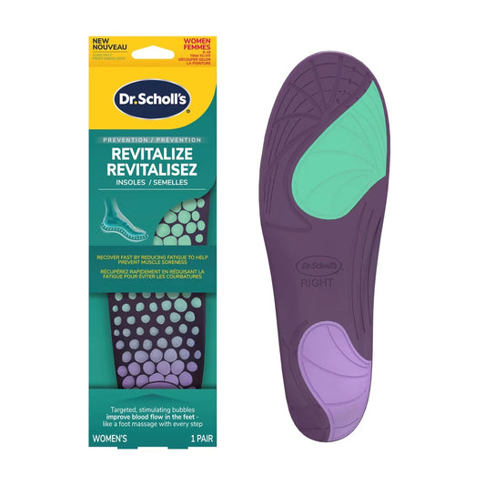 Dr. Scholl's Revitalize Recovery Insole Orthotics, Women, Size 6-10 front package