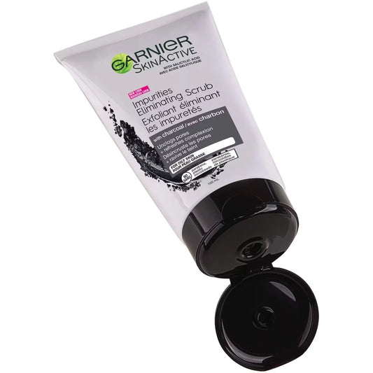 Garnier SkinActive Charcoal Impurities Eliminating Scrub Cleanser For Oily skin product detail