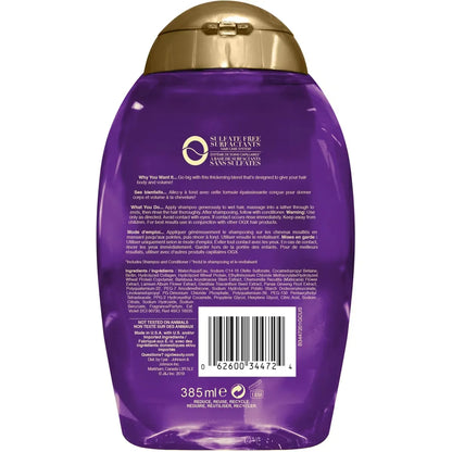 OGX Biotin & Collagen Extra Strength Volumizing Shampoo product detail