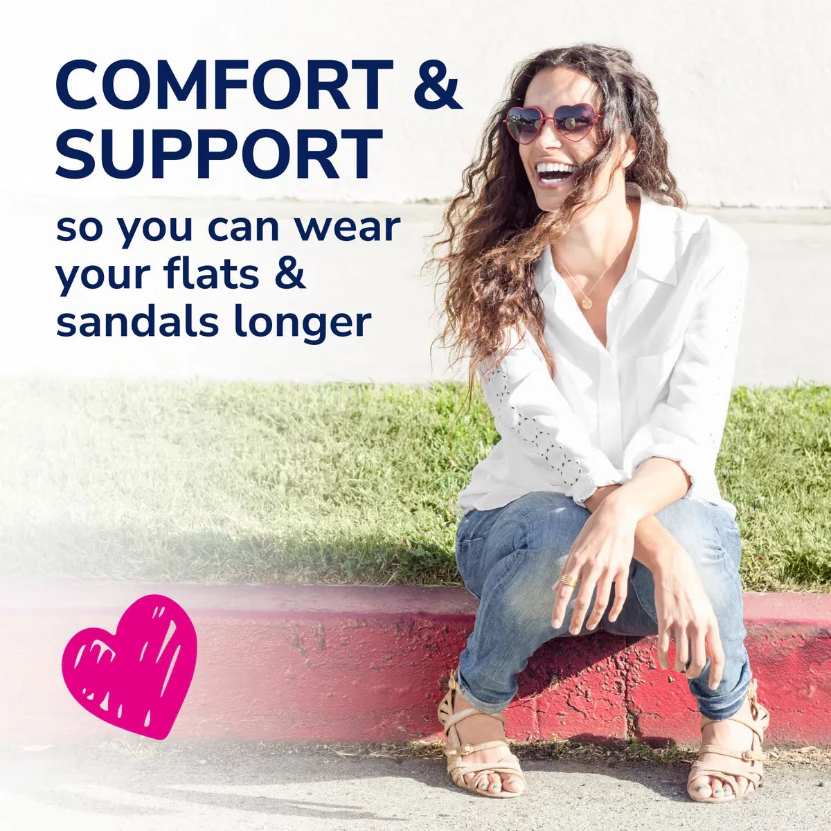 Dr. Scholl's Love Your FLATS & SANDALS Arch Cushions, Women, Size 6-10 product detail