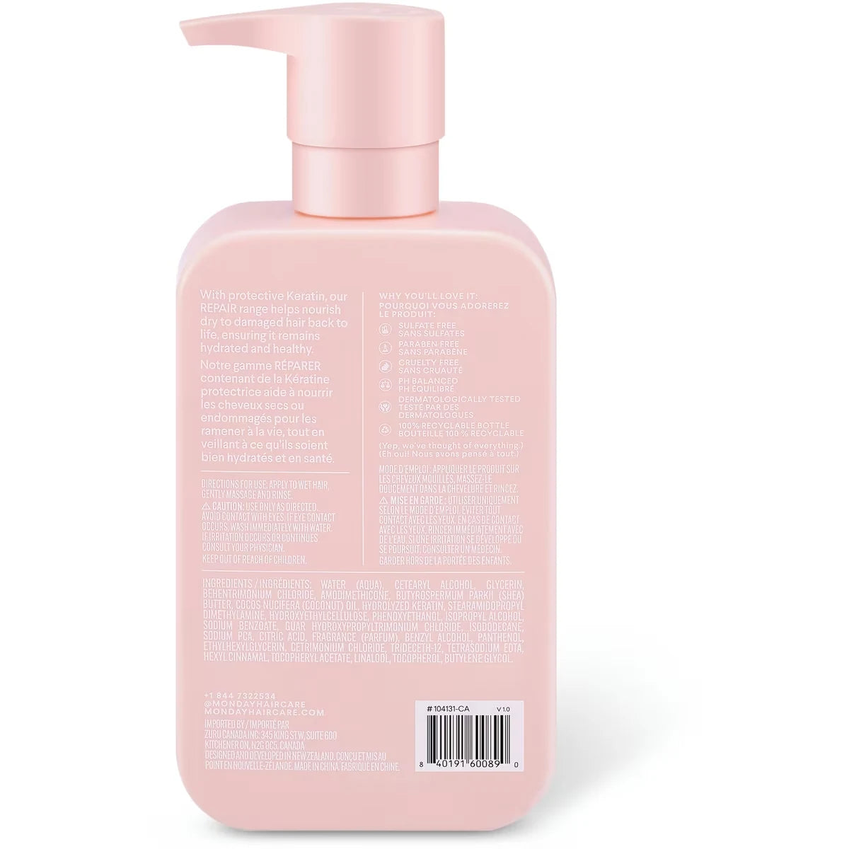 MONDAY Haircare REPAIR Conditioner product detail