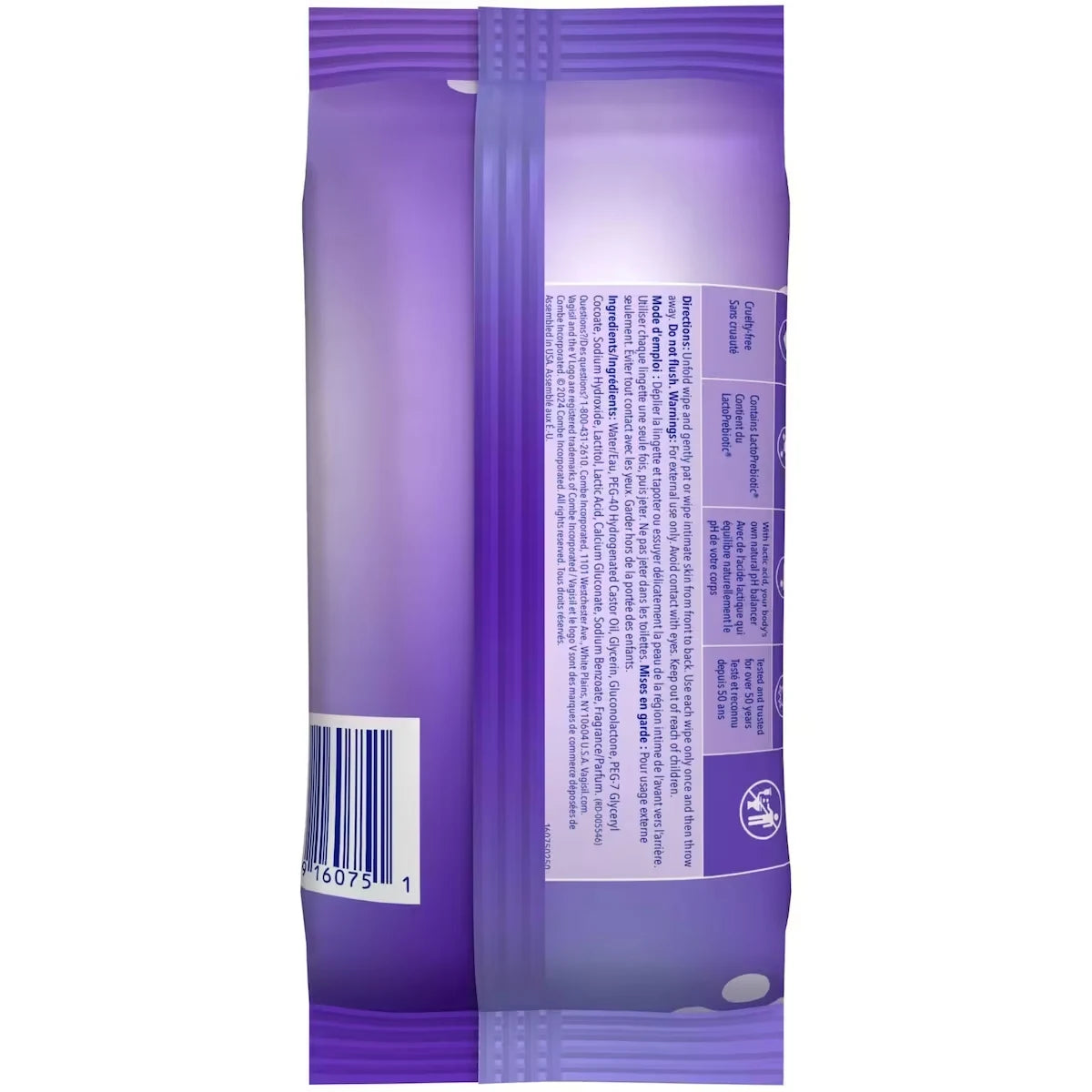 Vagisil pH Balance Wipes product detail