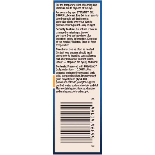 Systane Gel Drops product detail