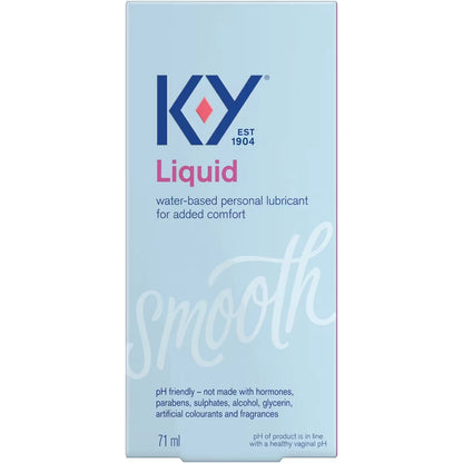 K-Y Personal Liquid Lubricant front package