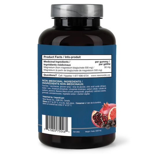 New Nordic Magnesium Glycinate Gummies product detail