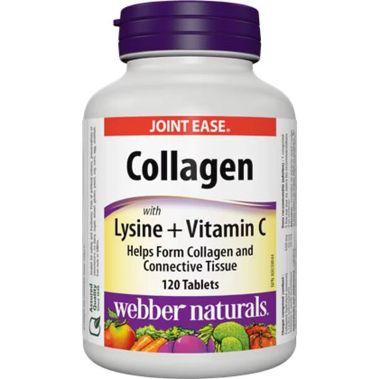 Webber Collagen with Lysine + Vitamin C front package