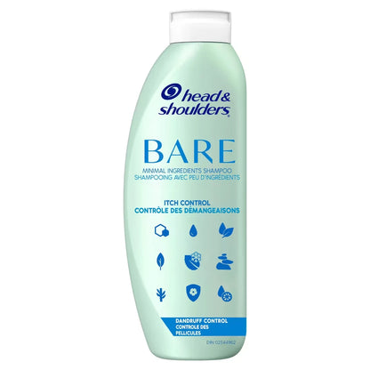Head & Shoulders BARE Itch Control Dandruff Shampoo, Anti-Dandruff Treatment front package