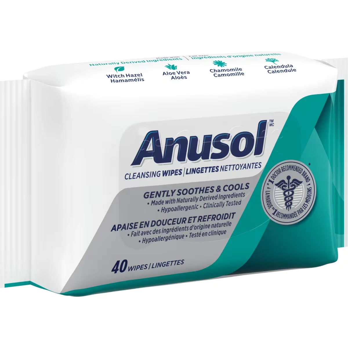 Anusol Cleansing Wipes product detail