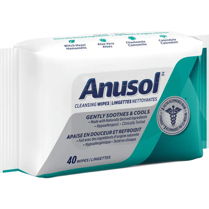 Anusol Cleansing Wipes product detail