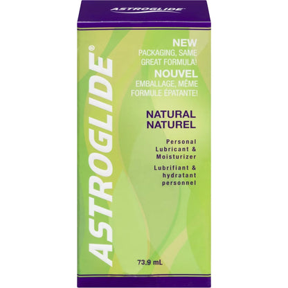 Astroglide Natural Personal Lubricant front package