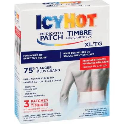 Icy Hot Medicated Patch XL product detail