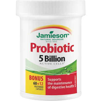 Jamieson 5 Billion Probiotic product detail