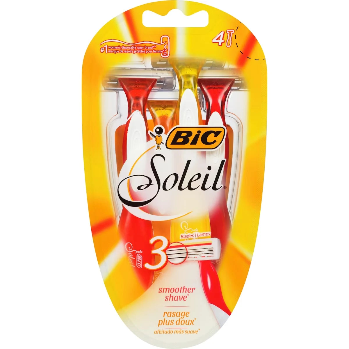 Bic Soleil Original Razor front package