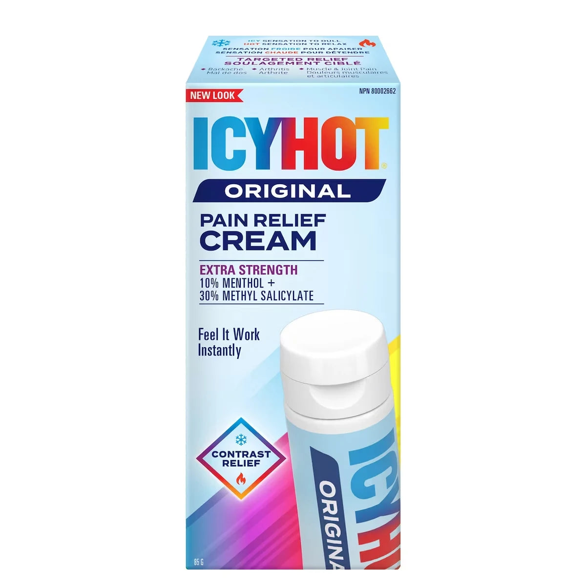 Icy Hot Extra Strength Pain Relief Cream front package