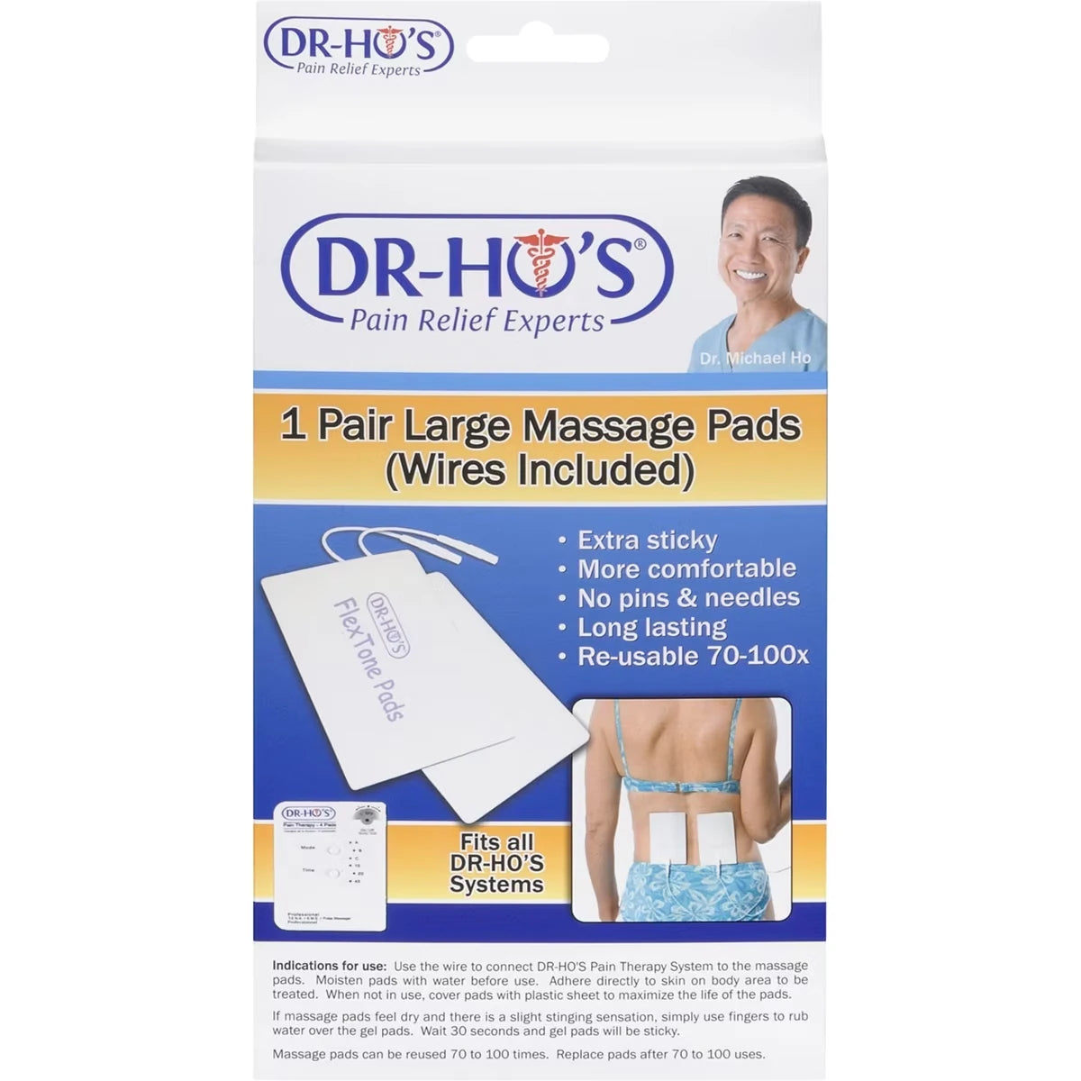Dr-Ho's 1 Pair Large Replacement Gel Pad product image