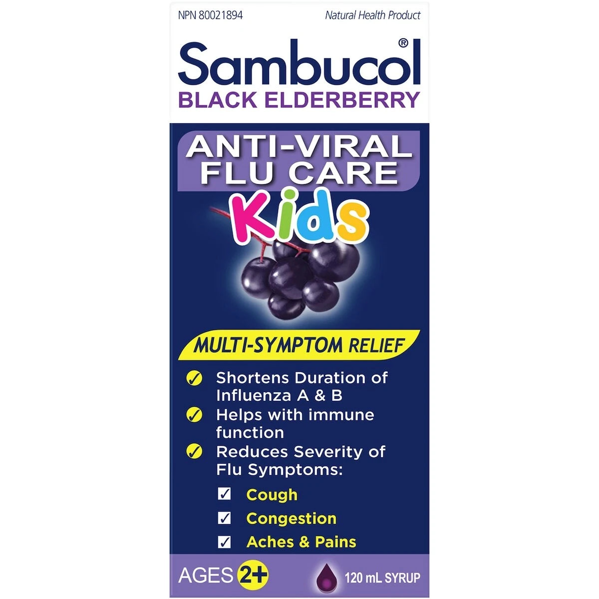 Sambucol Black Elberberry Kids Syrup product detail