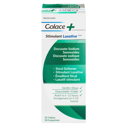 Colace Stimulant Laxative front package